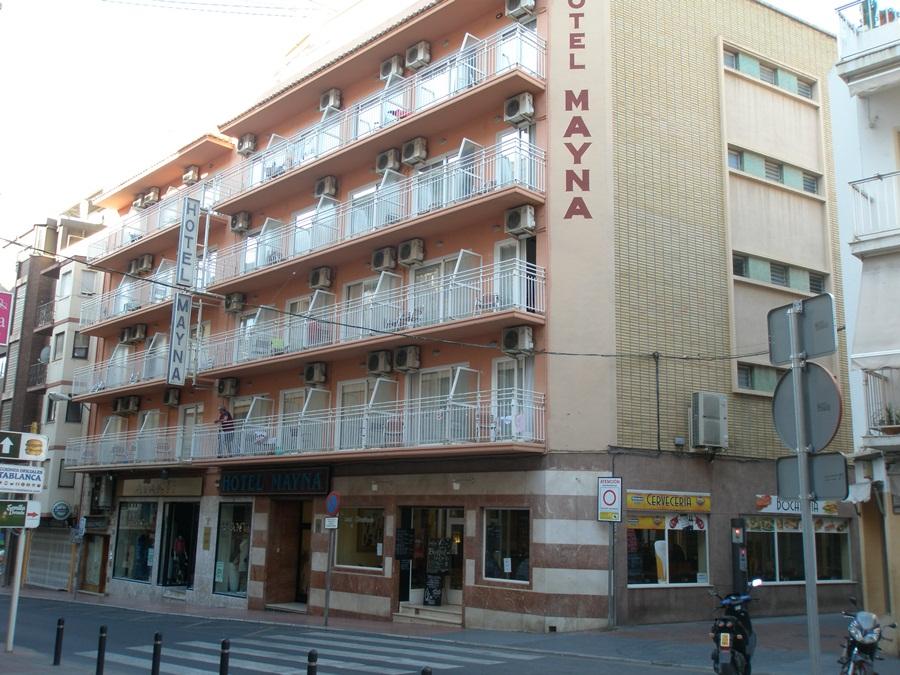 Hotel Mayna Бенидорм Экстерьер фото