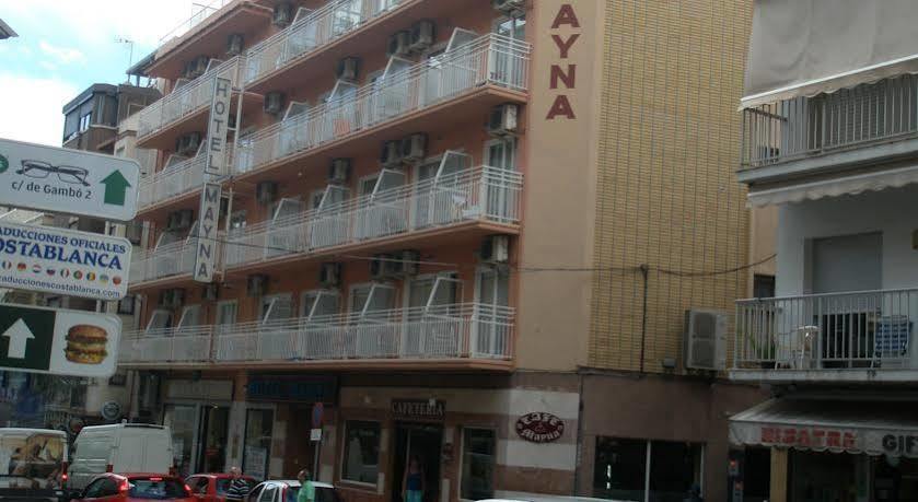 Hotel Mayna Бенидорм Экстерьер фото